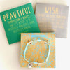 Good Words Bracelet w/ Message Card Included