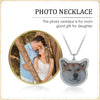 Personalized Stainless Steel Photo Pet Pendant Necklace