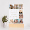 A special gift- Custom Photo Night Light, 8 photos & message! Create lasting memories!