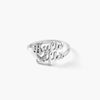 Personalized .925 Sterling Silver Double Name Ring - !4K Yellow Gold, Rose Gold or White Gold