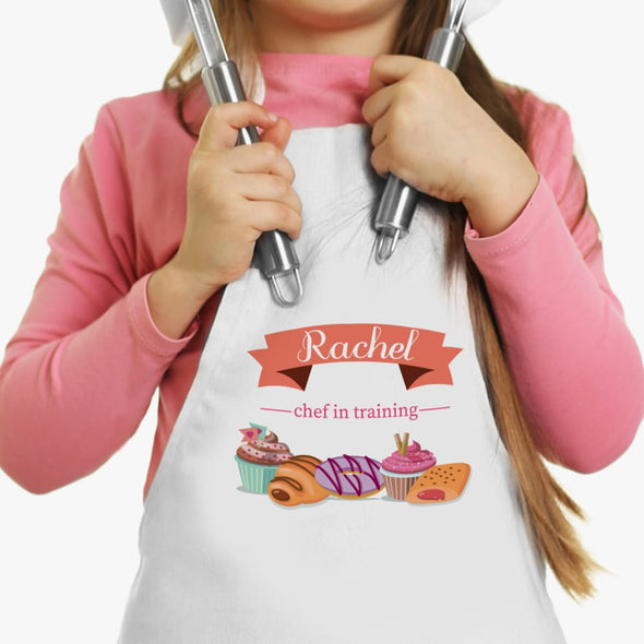 Exclusive Sale - Chef In Training Personalized Kids Apron.