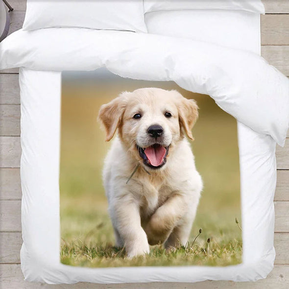 Personalized Photo Blanket for Pets | Custom Blanket With Pictures
