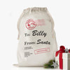 Custom Santa's Special Delivery Christmas Drawstring Sack | Personalized Santa Bag.