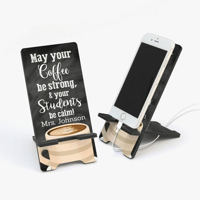 Custom Teacher Cell Phone Stand | Personalized Teacher Gifts.