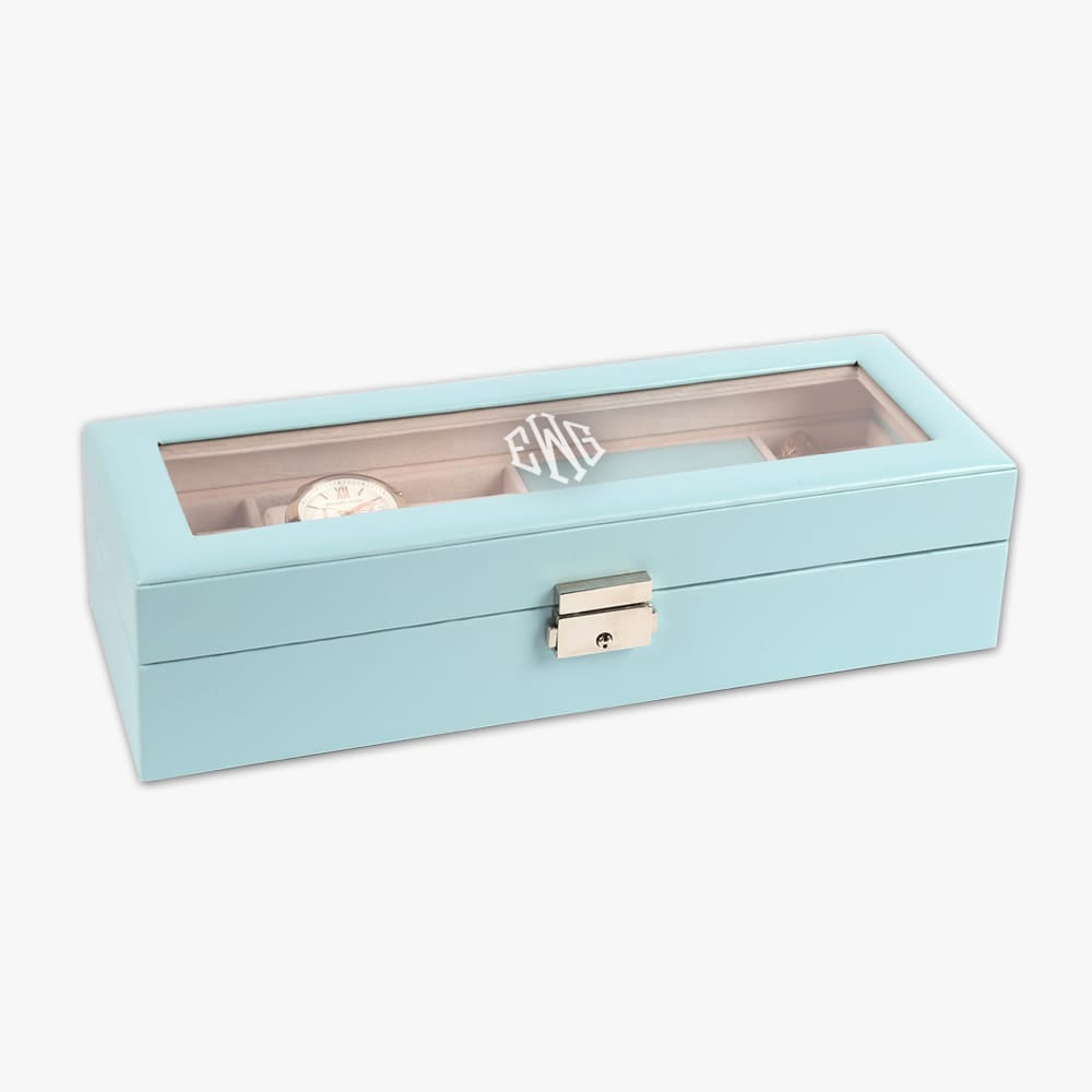Exclusive Sale - Monogram Small Watch Case & Jewelry Storage Valet ...