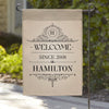 Exclusive Sale - Personalized Welcome Since Garden Flag.