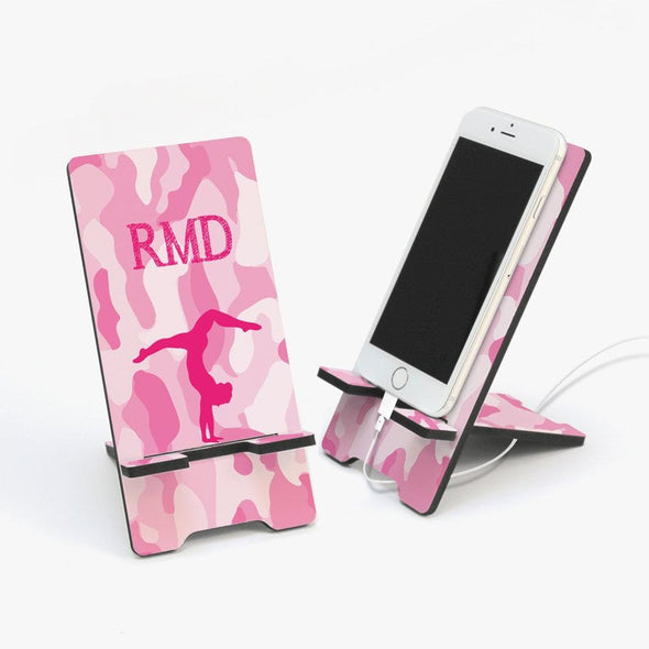 Gymnastics Personalized Cell Phone Stand.