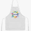 Happy Hands Personalized Kids Craft Apron.