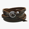 Multi Layer Retro Wrap Genuine Leather Bracelet.