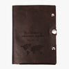 Exclusive Sale - Lifetime Adventure Custom Genuine Leather Passport Holder.