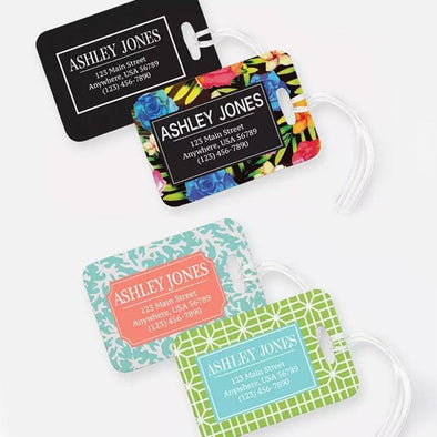 Personalized Luggage Tag | Multiple Designs Custom Luggage Tags