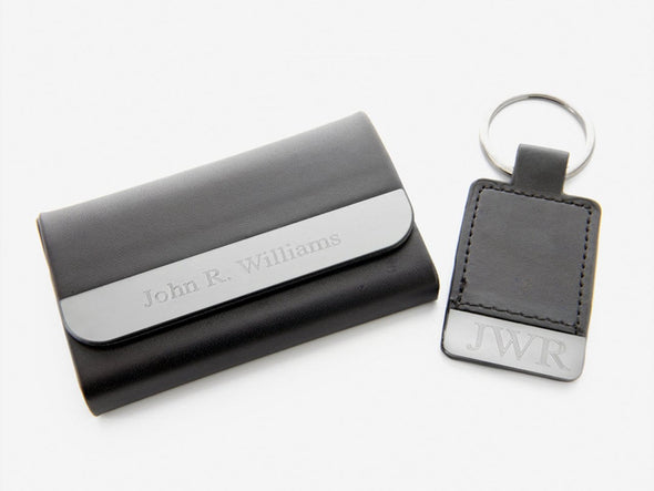 Exclusive Sale | Personalized Boxview Card Case and Key Chain Gift Set.
