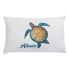 Personalized Sea Turtle Sleeping Pillowcase.