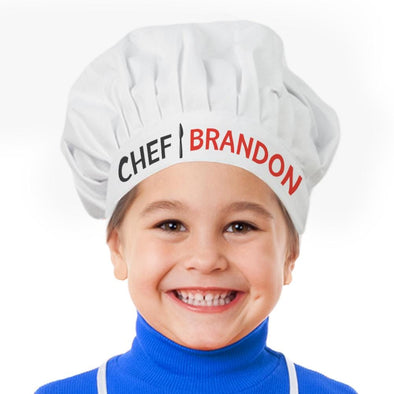 Personalized Little Chef Hat for Kids.