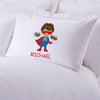 Exclusive Sale | Personalized Kids Character Super Hero Sleeping Pillowcase.