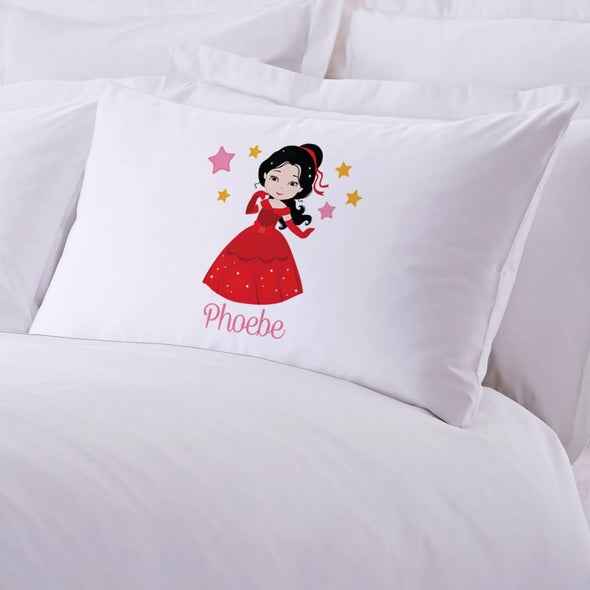 Exclusive Sale - Personalized Kids Princess Character Sleeping Pillowcase.