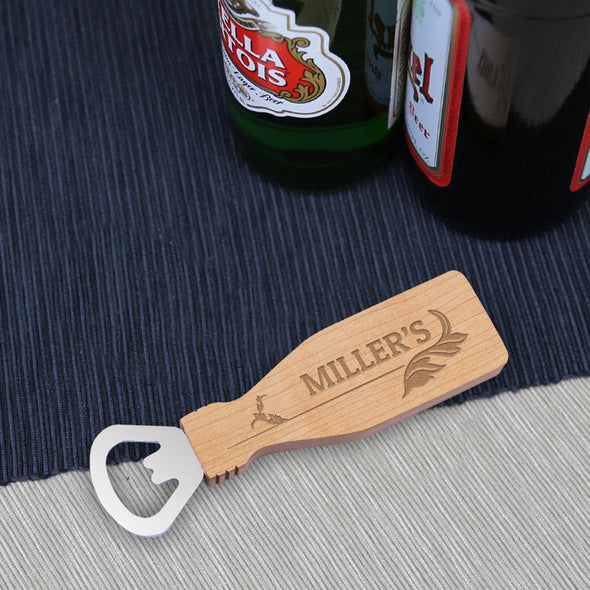 Personalized Magnetic Bottle Opener.