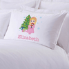 Personalized Character Christmas Kids Sleeping Pillowcase.