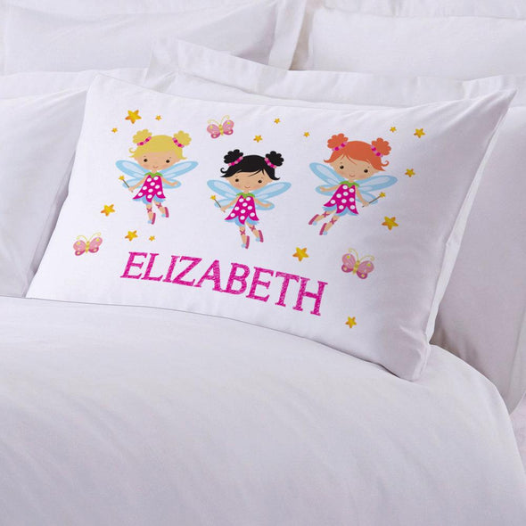 Personalized Fairy Sleeping Pillowcase.