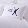 Personalized Follow Your Dreams Sleeping Pillowcase.