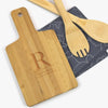 Personalized Initial Wooden Serving Board.