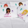 Personalized Kids Mermaid Sleeping Pillowcase | Custom Pillow for Kids.