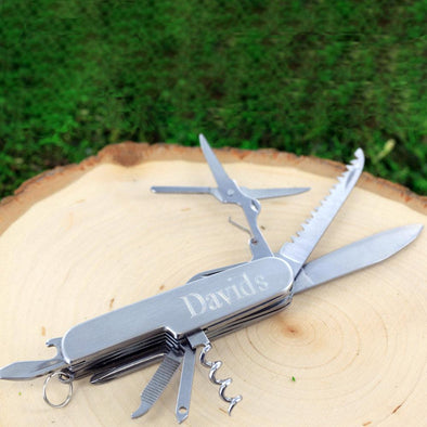 Personalized Pocket Knife with  9 Tools.