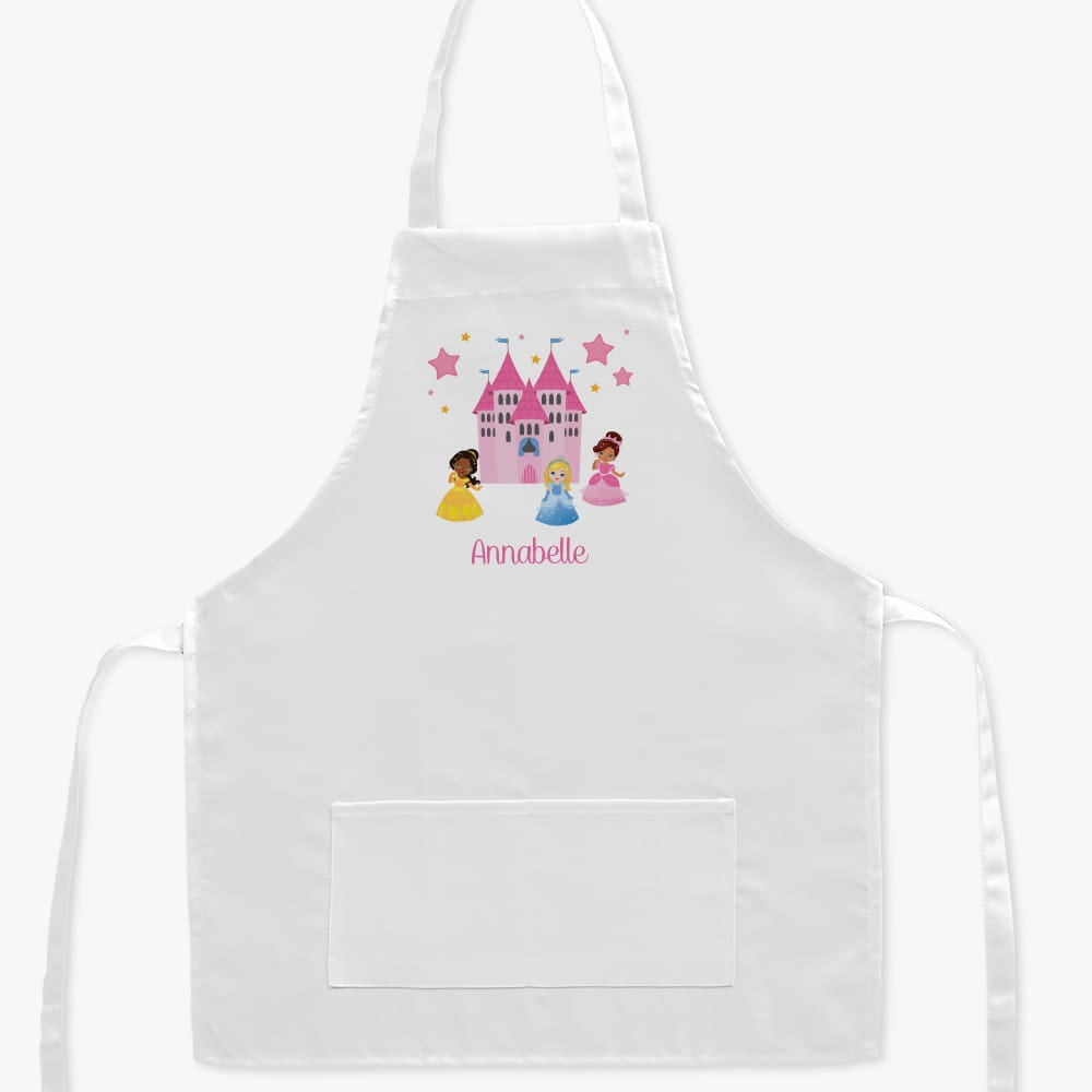 Castle Apron Personalized Princess Castle Kids Apron | Monogram Online