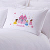 Personalized Princess Castle Sleeping Pillowcase | Custom Pillow for Kids.