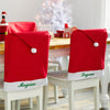 Exclusive Sale | Personalized Santa Hat Chair Cover.