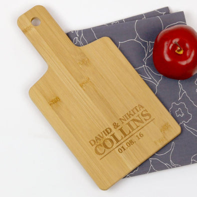 Couples Personalized Serving Board.