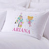 Personalized Sugar Plum Fairy Sleeping Pillowcase.