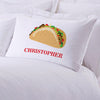Personalized Taco Sleeping Pillowcase.