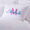 Personalized Monogram Custom Pillow Case |  Sleeping Pillowcase | 20"x30" standard pillowcase | 100% ultra soft microfiber |