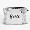 Personalized w/ Name Sequin Makeup Bag Organizer | Cosmetic Bag.