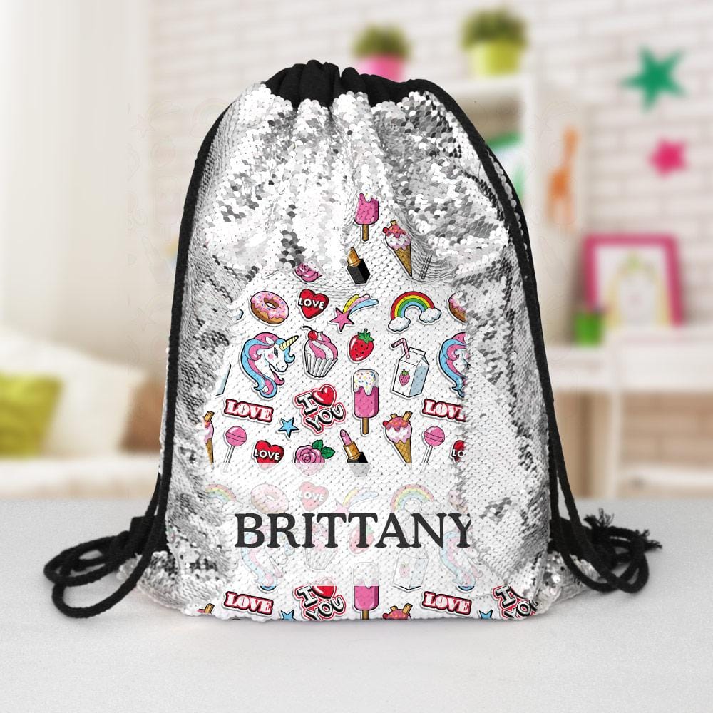 Custom Logo Sublimation Drawstring Backpack For Christmas – KidzMondo