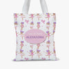 Ballerina Personalized Kids Tote Bag.