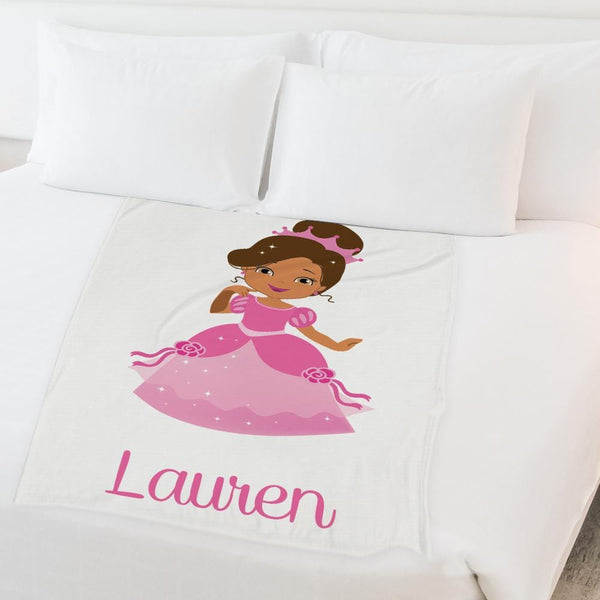 Pink princess online blanket