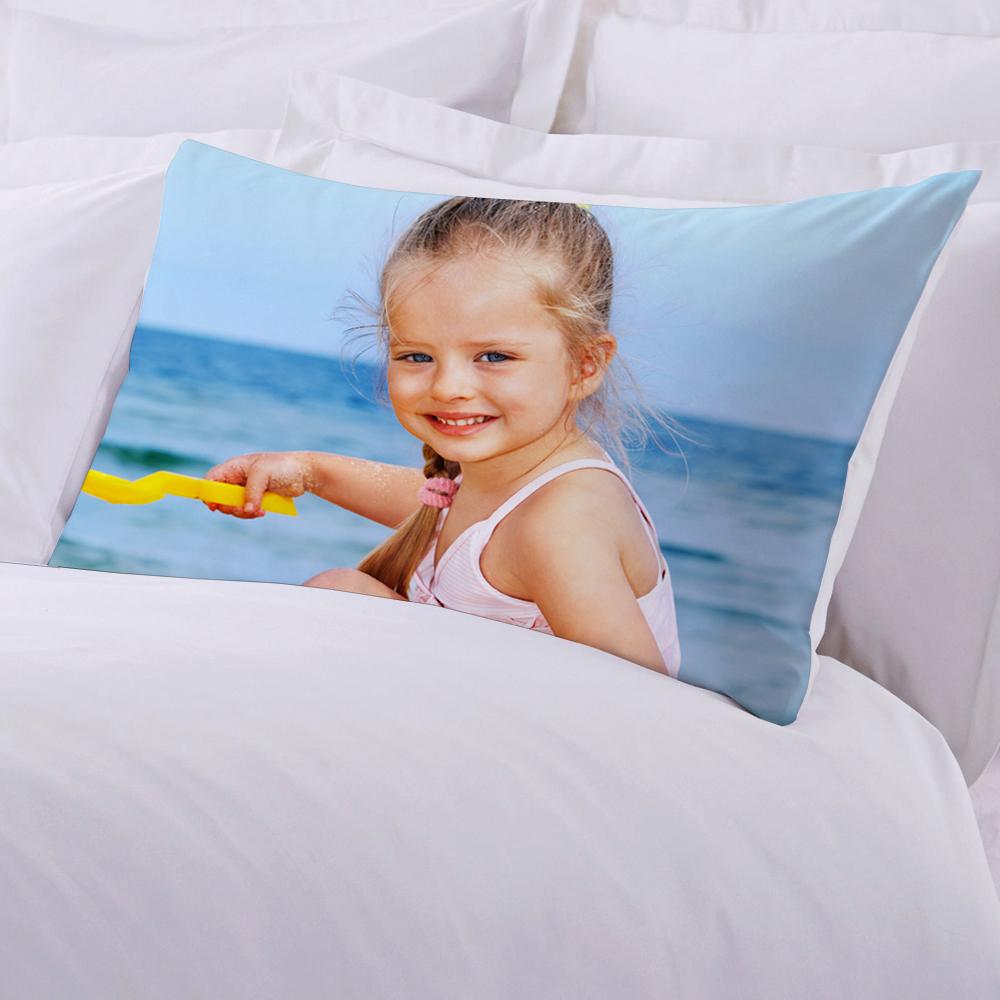 Photo Personalized Sleeping Pillow Case.