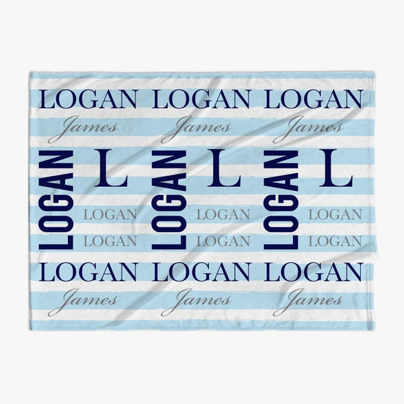 Personalized Name Play Kids Blanket.