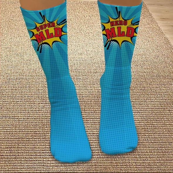 Even Superheros Need Rest Personalized Tube Socks