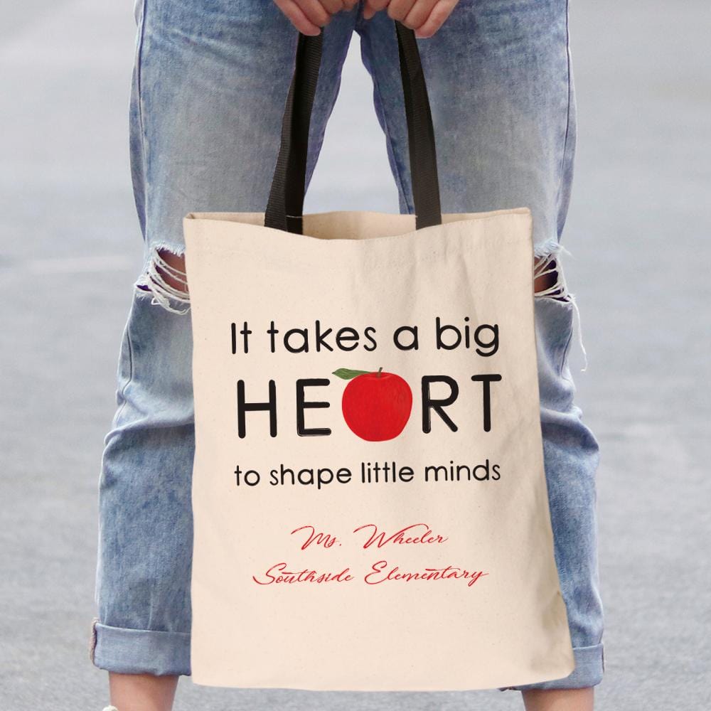 Big Heart Bag Black