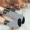 Dog Family Photo Personalized Tube Socks.