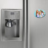Personalized Photo Refrigerator Magnet.