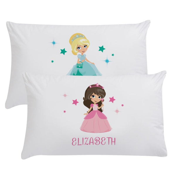 Customized Girls Princess Sleeping Pillowcase | Custom Pillow for Kids.