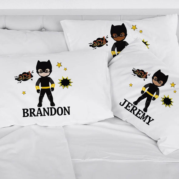 Custom Super Hero Kids Sleeping Pillowcase | Custom Pillow for Kids.