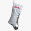Christmas Personalized Sequin Stocking.