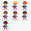 Super Hero Personalized Kids Apron.